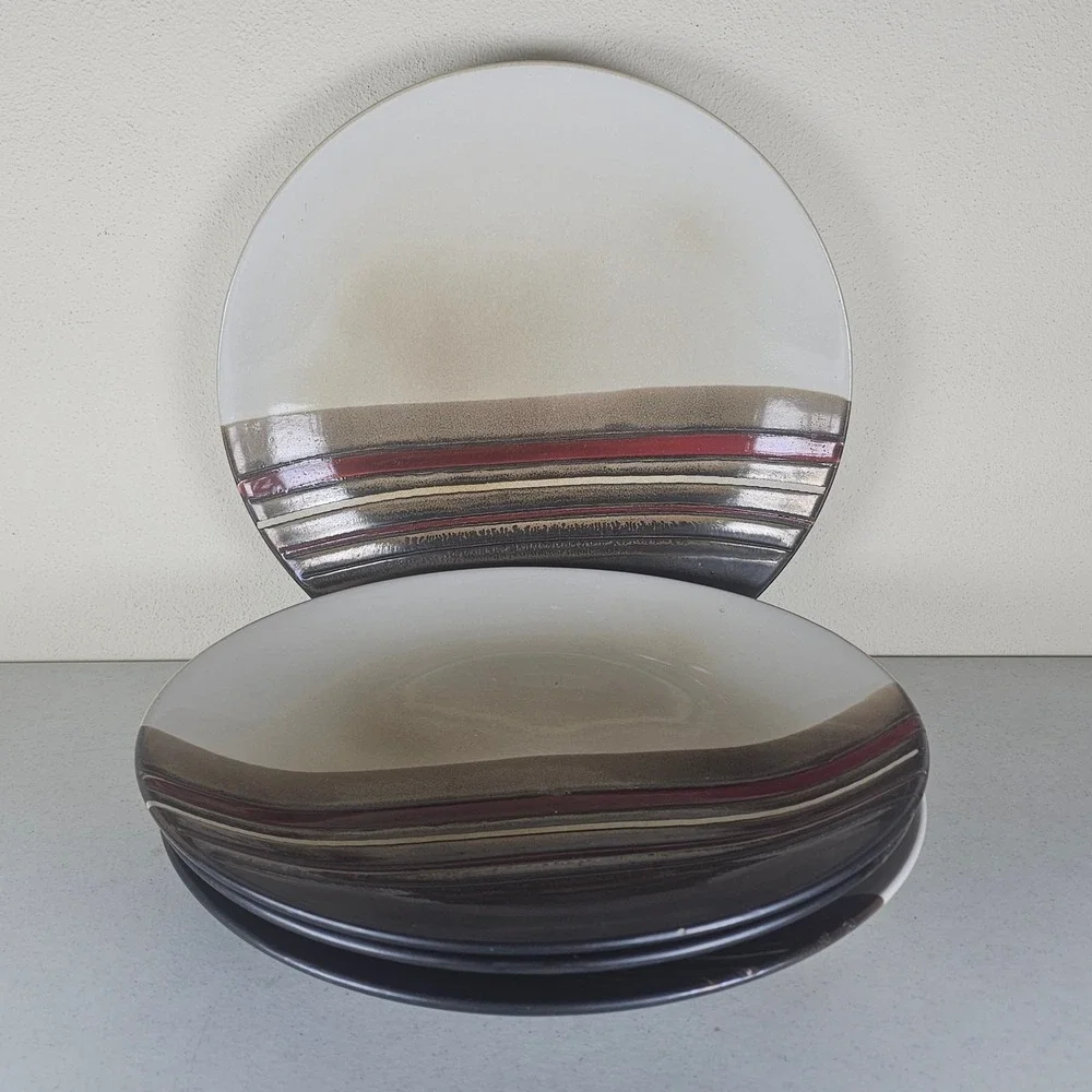 4 Better Homes and Gardens BAZAAR SALAD PLATES